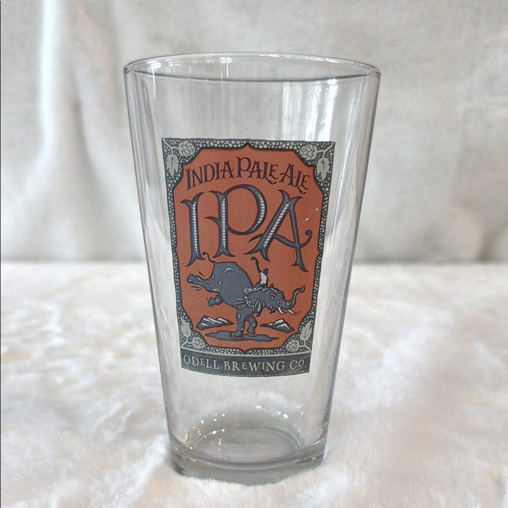 Odell Brewing Co. India Pale Ale Beer 🍺 Pint Glass- 16oz